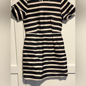 H&M striped dress - size 6 - runs small
